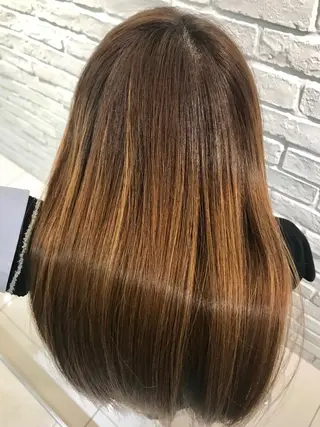ミディアム カラー 🎗美髪艶髪🫧髪質 改善特化🥇菊地のヘアスタイル