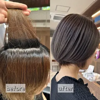 ショート GIEN 西宮ガーデンズプラス所属・中尾 碧斗のヘアスタイル