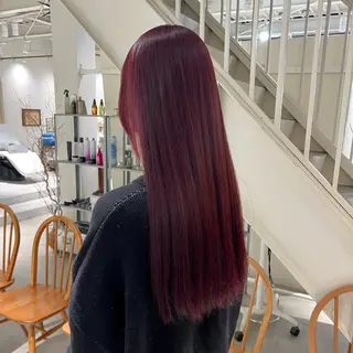 ロング カラー 周東 芽依のヘアスタイル
