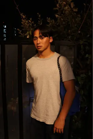 ショート パーマ メンズ 峰尾 陽斗のヘアスタイル