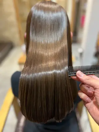 セミロング 前井 正人のヘアスタイル