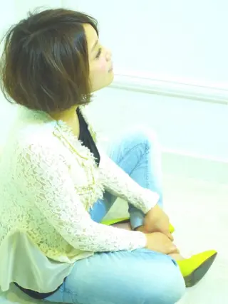 ショート カラー 美髪専門店カヴァリ TORUのヘアスタイル