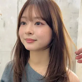 ミディアム カラー 柔らかいレイヤー🌿 大人ヘア/みっきーのヘアスタイル