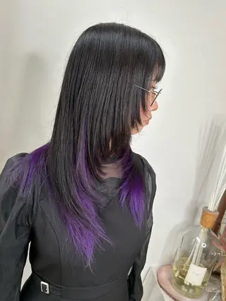 ロング 今村公介 ブリーチ特化、派手髪のヘアスタイル