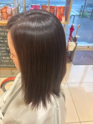 ミディアム 川島 梨菜🌹のヘアスタイル