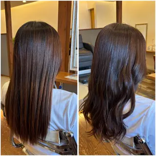 ロング カラー peal ark いろはのヘアスタイル