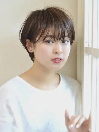 ショート カラー 小顔ショート✁ ⁂Yukari⁂のヘアスタイル