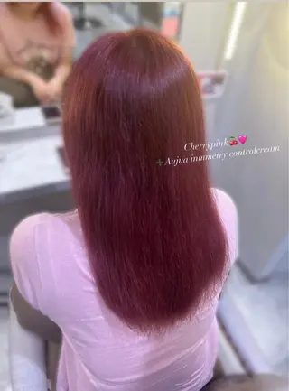ロング カラー 🤍ふんわりアイドル カラー🎀Rio🪽のヘアスタイル