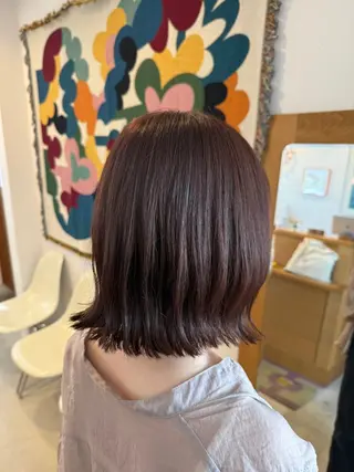 カラー BELLEEQUIPE所属・山口 ゆいのヘアスタイル