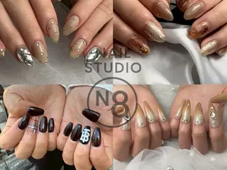 ネイル Nail studio No8 -ネイルスタジオナンバーエイト-所属・Nailstudio No8のネイルデザイン