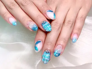 ネイル lucky nail 歌舞伎町のネイルデザイン