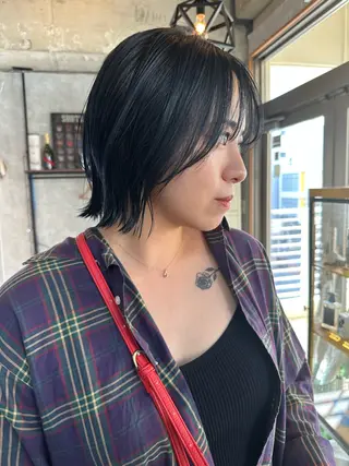 ショート C’LD hair  produce /シールドヘア所属・モテ髪/ボブ/ショー ト/アダチフウトのヘアスタイル