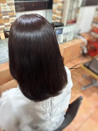 ミディアム カラー 🫧透明感カラー🫧 きっかのヘアスタイル