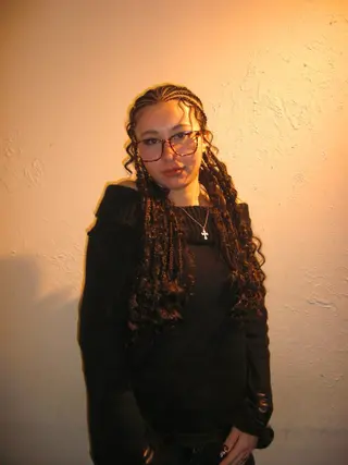 ヘアアレンジ コーンロウ／ブレイズ SYUのヘアスタイル