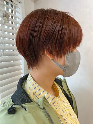 ショート カラー 🍃ショートヘア🍃 北林春樹のヘアスタイル