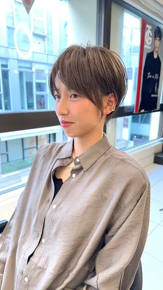 ショート 小池 功のヘアスタイル