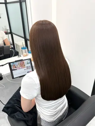 ロング F.所属・miku 🍑髪質改善サロンのヘアスタイル