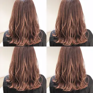 ミディアム カラー レイヤー×髪質改善 マネージャー安藤光司のヘアスタイル