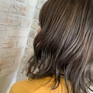 ミディアム 縮毛矯正×髪質改善 小笠原大樹のヘアスタイル