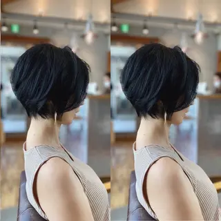 ショート 木村丈晴✂️ご来店 お待ちしてます😊のヘアスタイル