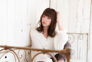 セミロング 石渡このみ 🍊レイヤーカットのヘアスタイル