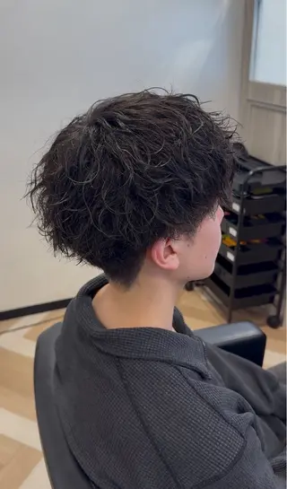 パーマ メンズ ARISE🐳 安達 紫帆のヘアスタイル