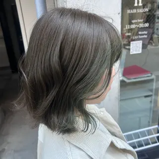 ミディアム 舟橋 りんかのヘアスタイル