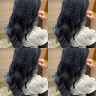 ミディアム カラー Minami. 🩵 再現性特化ヘアのヘアスタイル