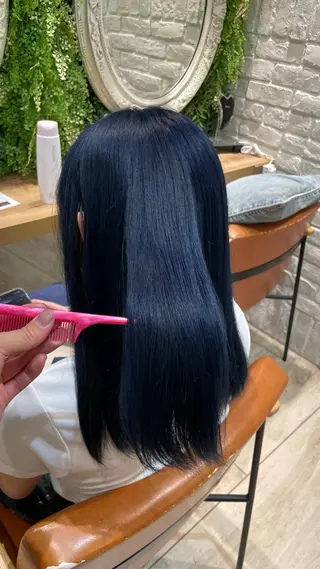 ミディアム カラー ブリーチ超特化美容師 ☯️ルカ✡️💫のヘアスタイル