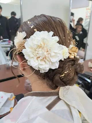 ヘアアレンジ 渋谷／ ＭＩＹＵのヘアスタイル