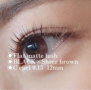 マツエク・マツパ eight🐝所属・西島 玖瑠美のマツエク・マツパデザイン