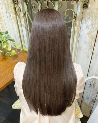 ロング カラー 髪質改善カラー☆ ヘアアレンジmiyuのヘアスタイル