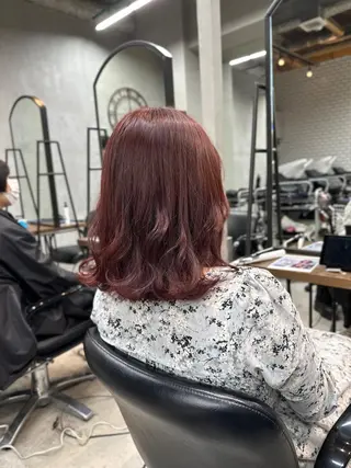 ミディアム 五十嵐彬仁 【ハイトーン/ボブ】のヘアスタイル