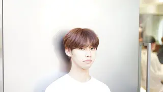 ショート カラー パーマ メンズ 宇野 佑馬のヘアスタイル