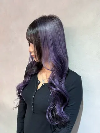 セミロング 🍎森貝洋亮🍎 ブリーチカラー特化のヘアスタイル