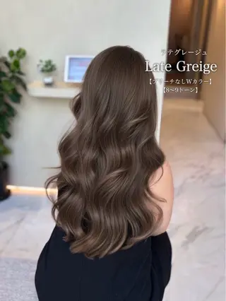 カラー 赤み消しカラー🪽 透明感カラー🪽のあのヘアスタイル