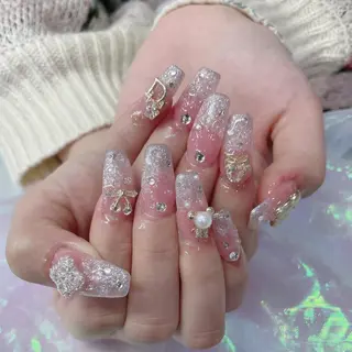 ネイル ラベンダー💖日暮里 ルル💖ネイルのネイルデザイン