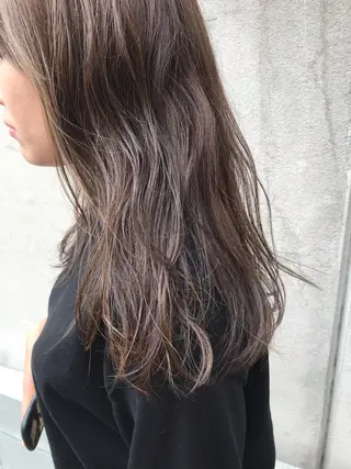 ロング さの あやねのヘアスタイル