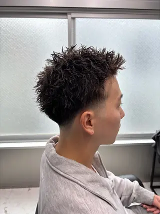 ショート パーマ メンズ 💈メンズ/パーマ 💈中目黒/谷のヘアスタイル
