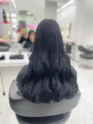 ロング カラー ♥️うる艶暖色 銀座♥️mioのヘアスタイル