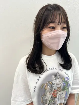 セミロング 着付け/ヘアセット/ 韓国/髪質改善/夏美のその他イメージ