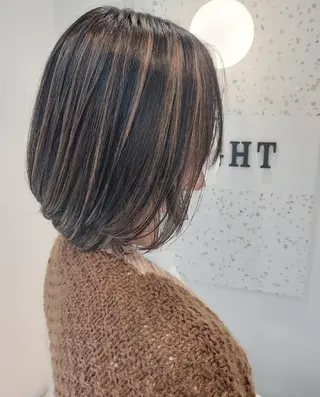 ミディアム カラー grow上野御徒町【グロウ】所属・ブリーチ・ハイトーン 特化🎉内山のヘアスタイル