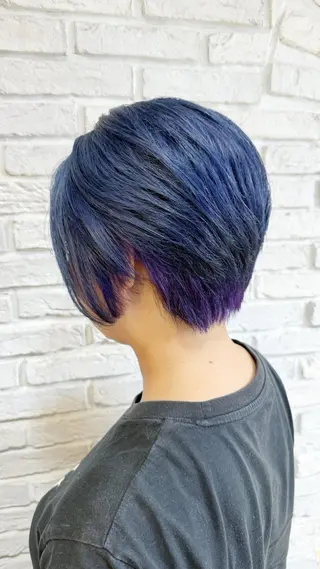 ショート 髪質改善/レイヤー/ 小顔/デザインのヘアスタイル