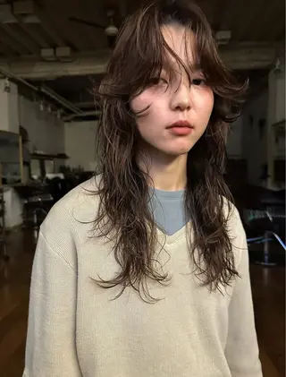 ロング パーマ 似合わせショート ❣️髪質改善/たくまのヘアスタイル