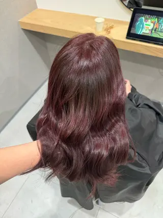 ミディアム カラー RAF TOKYO 薬院店所属・福岡／艶髪カラー/ 髪質改善/SAEのヘアスタイル