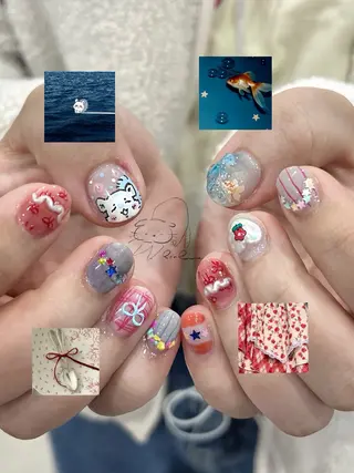 ネイル Cho Artネイル所属・ronronne .のネイルデザイン