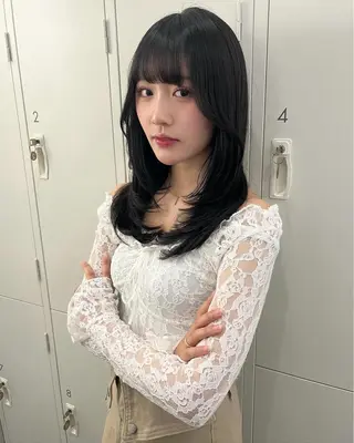 セミロング カットモデル募集中/ マオ🌙のヘアスタイル