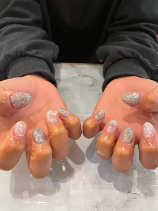 ネイル 束感まつ毛/ネイル/ LED♥KIRARAのマツエク・マツパデザイン