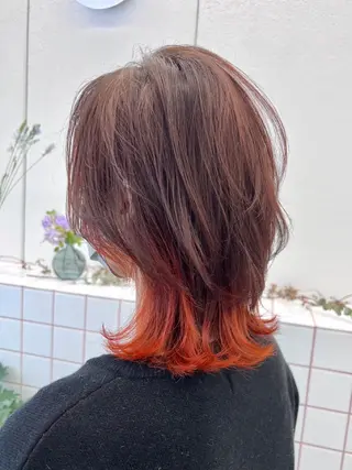 カラー 🌸花屋併設🌸石垣 友基のヘアスタイル