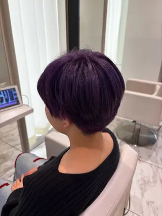 ショート カラー 小嶋　薫 ✨無料カットモデル✨のヘアスタイル